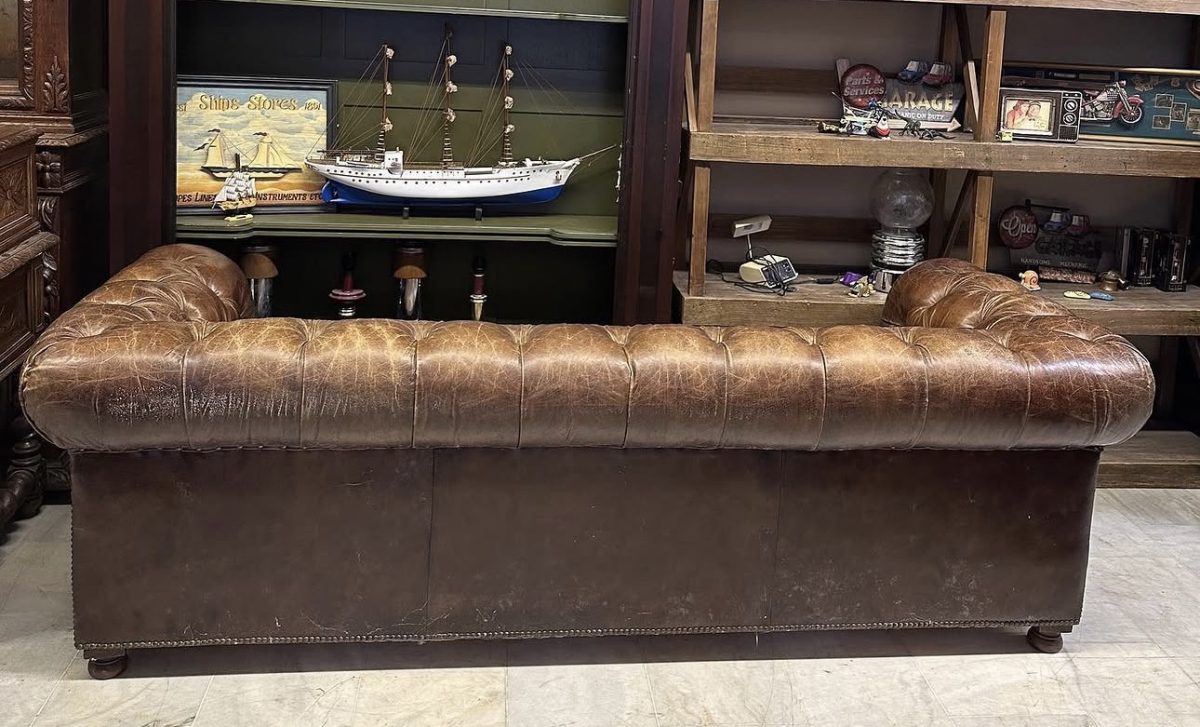 Mudo Kensington Vintage Deri Kanepe — fotoğraf 2