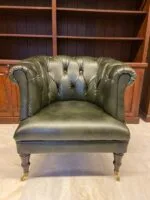 TEKERLEKLİ DERİ BERJER