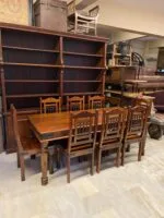 KERVAN SİSAM AĞACI MASA SANDALYE