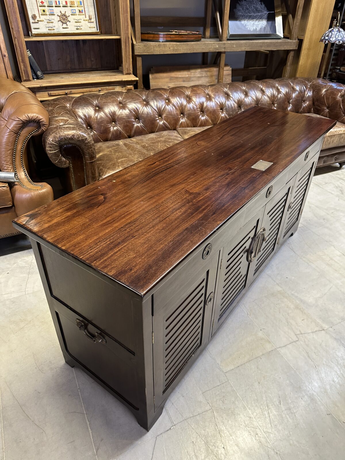 MARİN TARZI AHŞAP KONSOL - Görsel 6