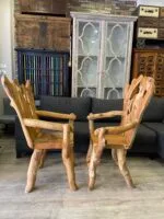 TİK AĞACI SANDALYE - Görsel 2