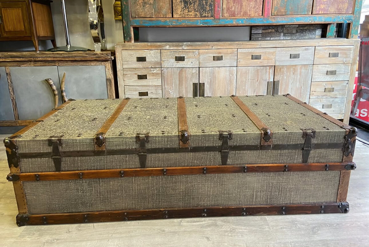 ENDÜSTRİYEL ÇEKMECELİ ORTA SEHPA - Görsel 5