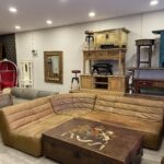 TİMOTHY OULTON SHABBY DERİ KÖŞE KOLTUK