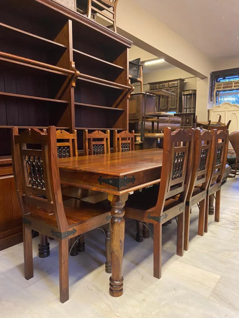 KERVAN SİSAM AĞACI MASA SANDALYE - Görsel 2