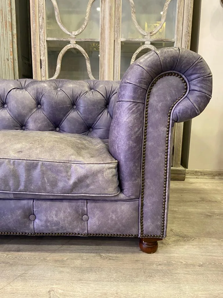 MUDO KENSİNGTON CHESTER DERİ KANEPE - Görsel 5