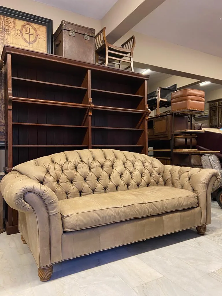 LEXİNGTON CHESTERFİELD DERİ KANEPE - Görsel 3