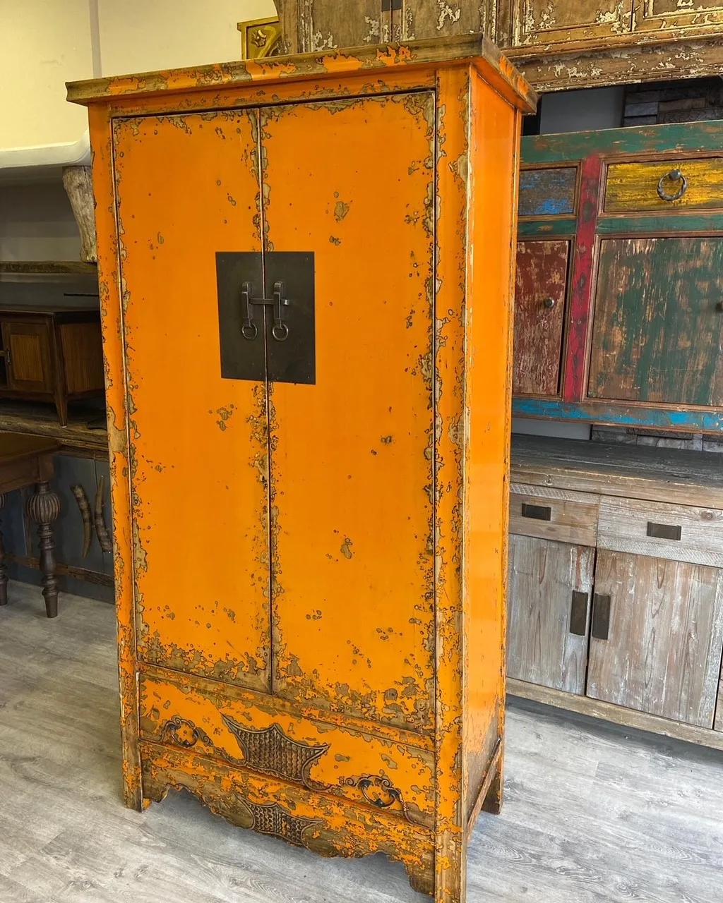 UZAKDOĞU ZEN ORANGE  ÇİN DOLAP - Görsel 1