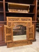 PANJURLU EL OYMASI TİK AYNA - Görsel 3