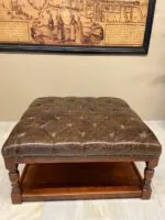 AMERİKAN DERİ ORTA SEHPA