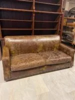 AMERİKAN BUFFALO DERİSİ KANEPE