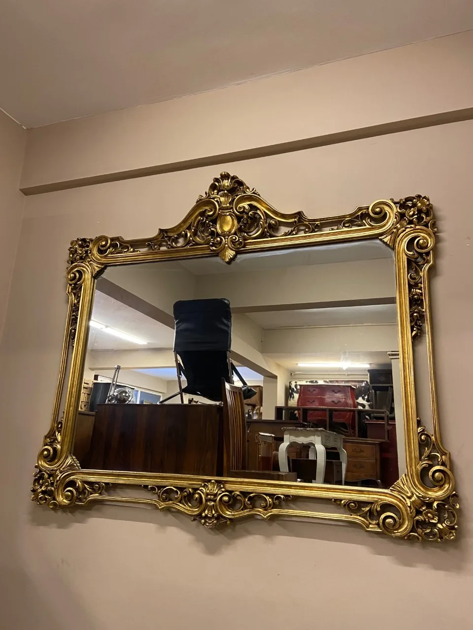 EL OYMASI AHŞAP AYNA - Görsel 1