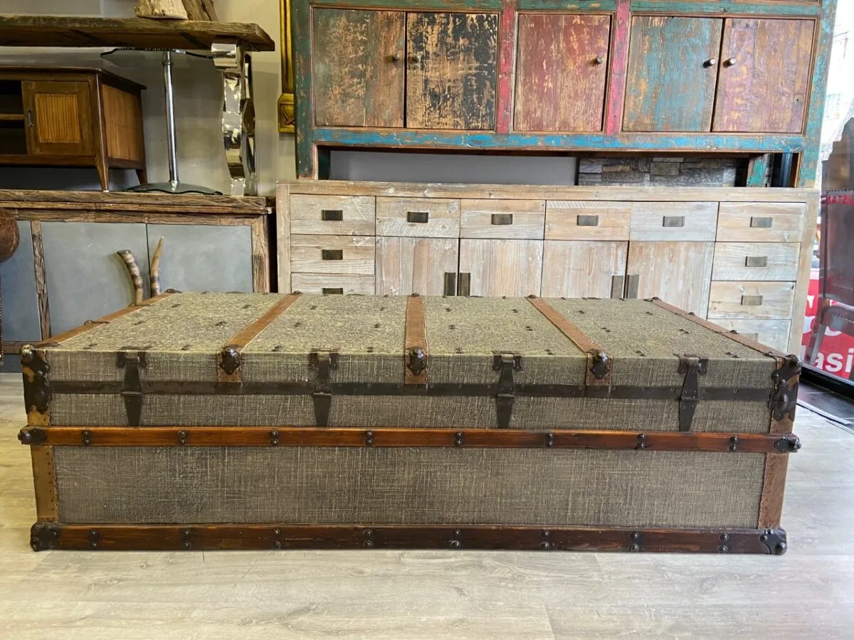 ENDÜSTRİYEL ÇEKMECELİ ORTA SEHPA - Görsel 1