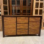 MUDO TİK AĞACI AHŞAP KONSOL