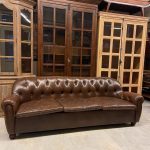 CHESTERFİELD DERİ KANEPE