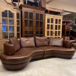 NATUZZI RONDO DERİ KÖŞE FONKSİYONLU KANEPE