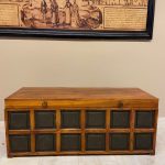 KERVAN SİSAM AĞACI SANDIKLI SEHPA