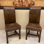 MUDO DERİ ÇİFT SANDALYE