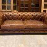 MUDO KENSİNGTON VİNTAGE DERİ KANEPE