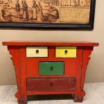 ÇİN RENKLİ 4 ÇEKMECELİ DRESUAR