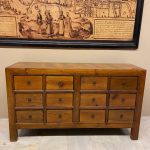 MEŞE AĞACI AHŞAP KONSOL