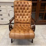 CHESTERFİELD DERİ UZANMA KOLTUĞU