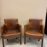 FLAMANT VİNTAGE DERİ ÇİFT BERJER