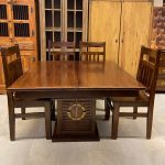 MARİN TİK AĞACI MASA TAKIMI