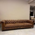 MUDO KENSİNGTON DÖRTLÜ VİNTAGE DERİ KANEPE