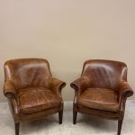 HALO VİNTAGE CİGAR DERİ ÇİFT BERJER