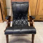 ANTİK ORİJİNAL J HERBERT MACNAİR EL COLONİAL KATLANIR SANDALYE