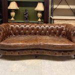 KERVAN CHESTERFİELD VİNTAGE DERİ KANEPE