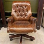 Kervan Vintage Deri Patron Koltuğu