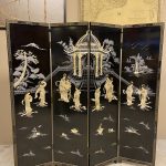 ANTİKA ORYANTAL SEDEFLİ PARAVAN