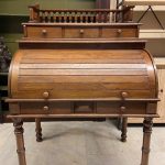 Amerikan Meşe Storlu Çalışma Masası