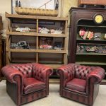 ORİJİNAL İNGİLİZ DERİ ÇİFT KOLTUK