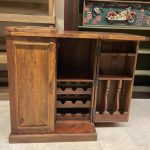 SİSAM AĞACI BAR DOLABI