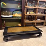 Uzakdoğu ahşap orta sehpa