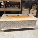 AHŞAP SANDIKLI ORTA SEHPA