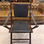 Bambu Tik Ağacı Katlanır Sandalye