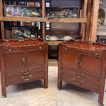 Jonathan Charles Buckingham Georg III Stil Maun Kulplu Komodin