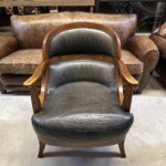 THOMASVİLLE HAKİKİ DERİ TEKLİ KOLTUK