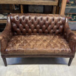 Vintage Eastborne Deri Kanepe