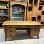 Stickley Mission Meşe Ağacı Yönetici Masası