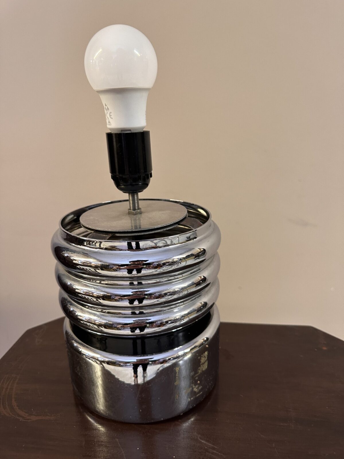 INGO MAURER'DEN BÜYÜK 'AMPUL' LAMBA, 1970'LER - Görsel 3