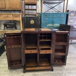 Mudo Bambu Ağacı Bar Dolabı