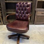 İngiliz Deri Patron Koltuğu