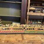 Bali Dragon Boat Panel Wall Art mimari kabartma oyma ahşap