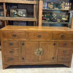 Çin Antik Meşe Ağacı Konsol