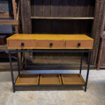 Sohomonje Gerçek Deri Çekmeceli Dresuar