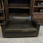 Club Vintage Deri İkili Koltuk